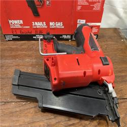 AS-IS Restored Milwaukee 2744-20 M18 FUEL 3-1/2 in. 18-Volt 21-Degree Lithium-Ion Brushless Cordless Framing Nailer (Tool-Only) (Refurbished)