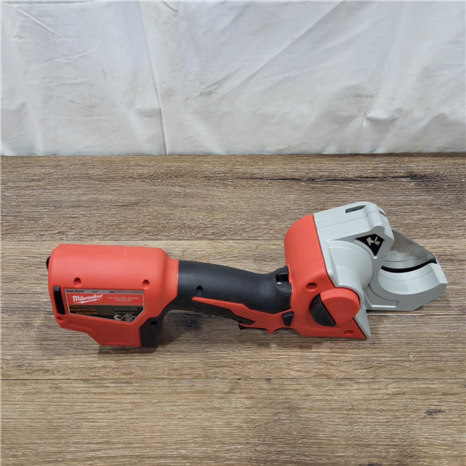 AS-IS Milwaukee M12 12-Volt Lithium-Ion Cordless PVC Pipe Shear (Tool-Only)