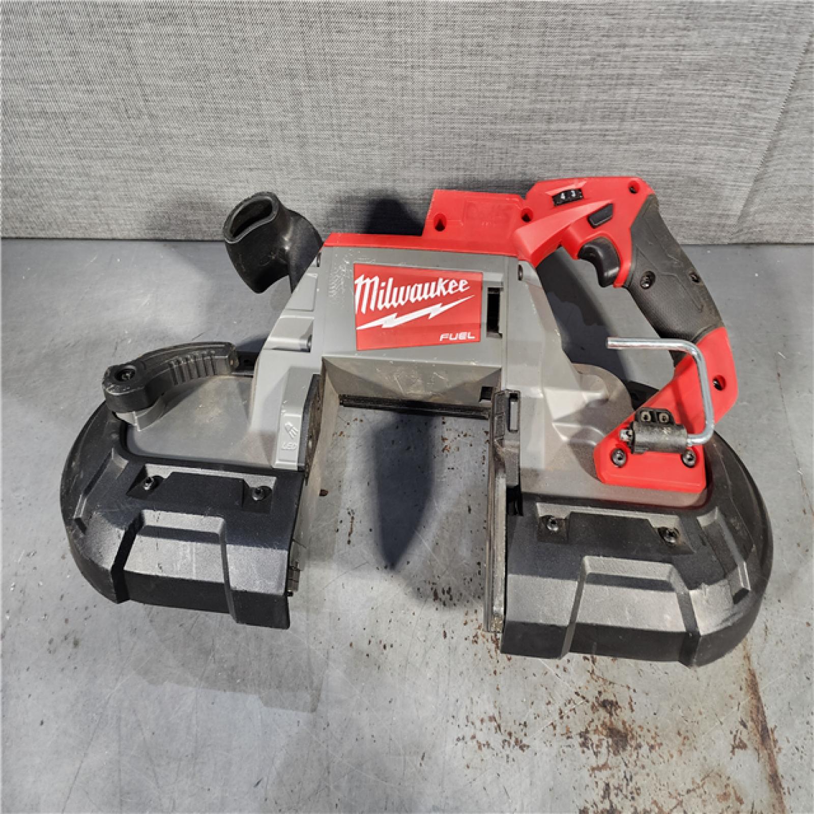 HOUSTON LOCATION - AS-IS M18 MILWAUKEE DEEP CUT BAND SAW (TOOL ONLY)