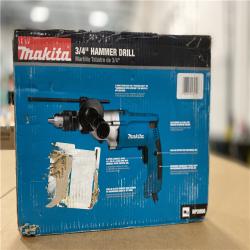 NEW! - Makita 6.6 Amp 1/2 in. Corded Variable Speed Hammer Drill with Torque Limiter Side Handle Depth Gauge Chuck Key Hard Case