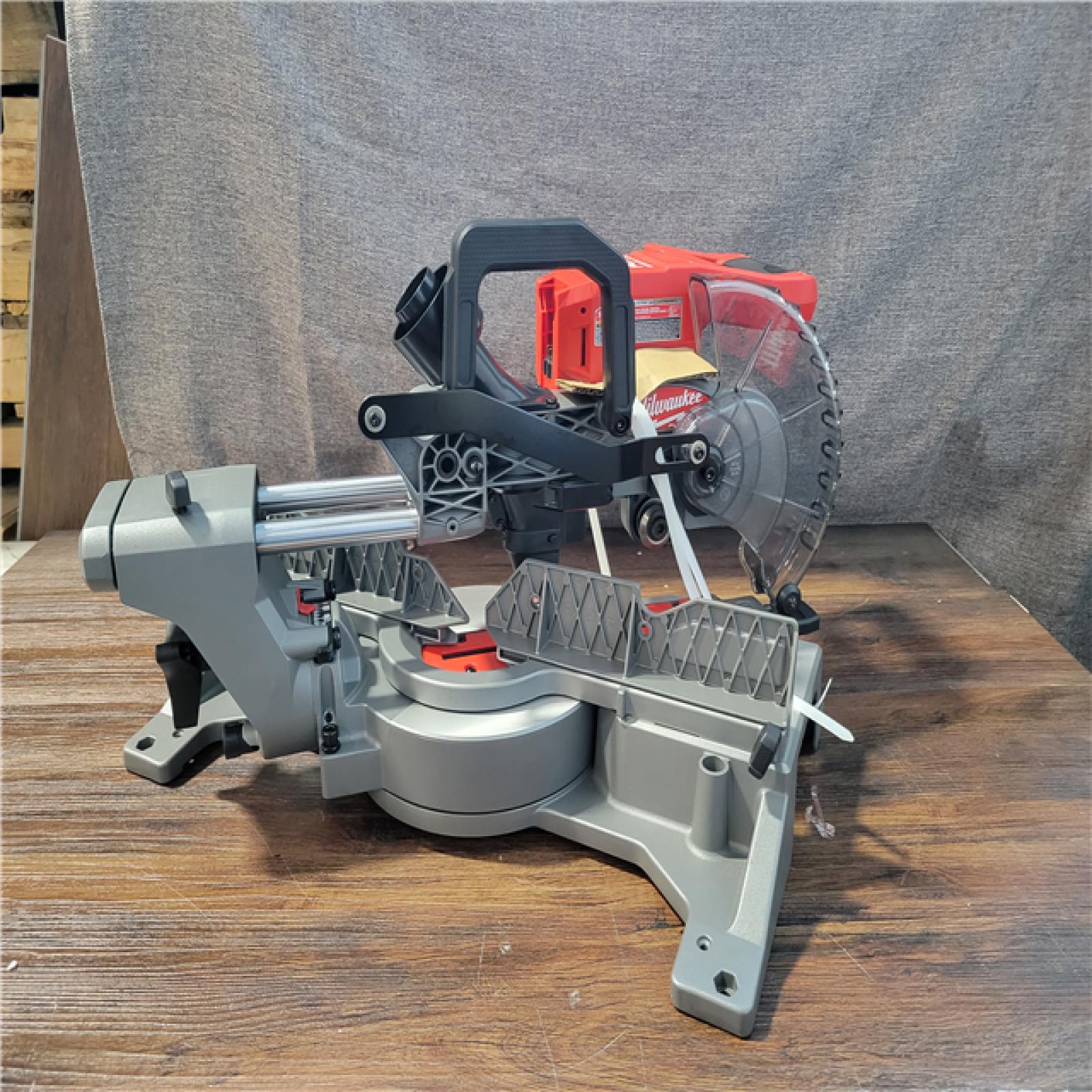 CALIFORNIA NEW MILWAUKEE 7-1/4 DUAL BEVEL SLIDING COMPOUND MITER SAW (TOOL-ONLY)