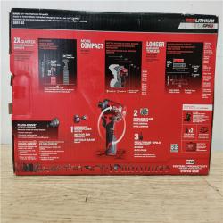 Phoenix Location Sealed Milwaukee M12 FUEL SURGE 12V Lithium-Ion Brushless Cordless 1/4 in. Hex Impact Driver Compact Kit w/Two 2.0Ah Batteries, Bag