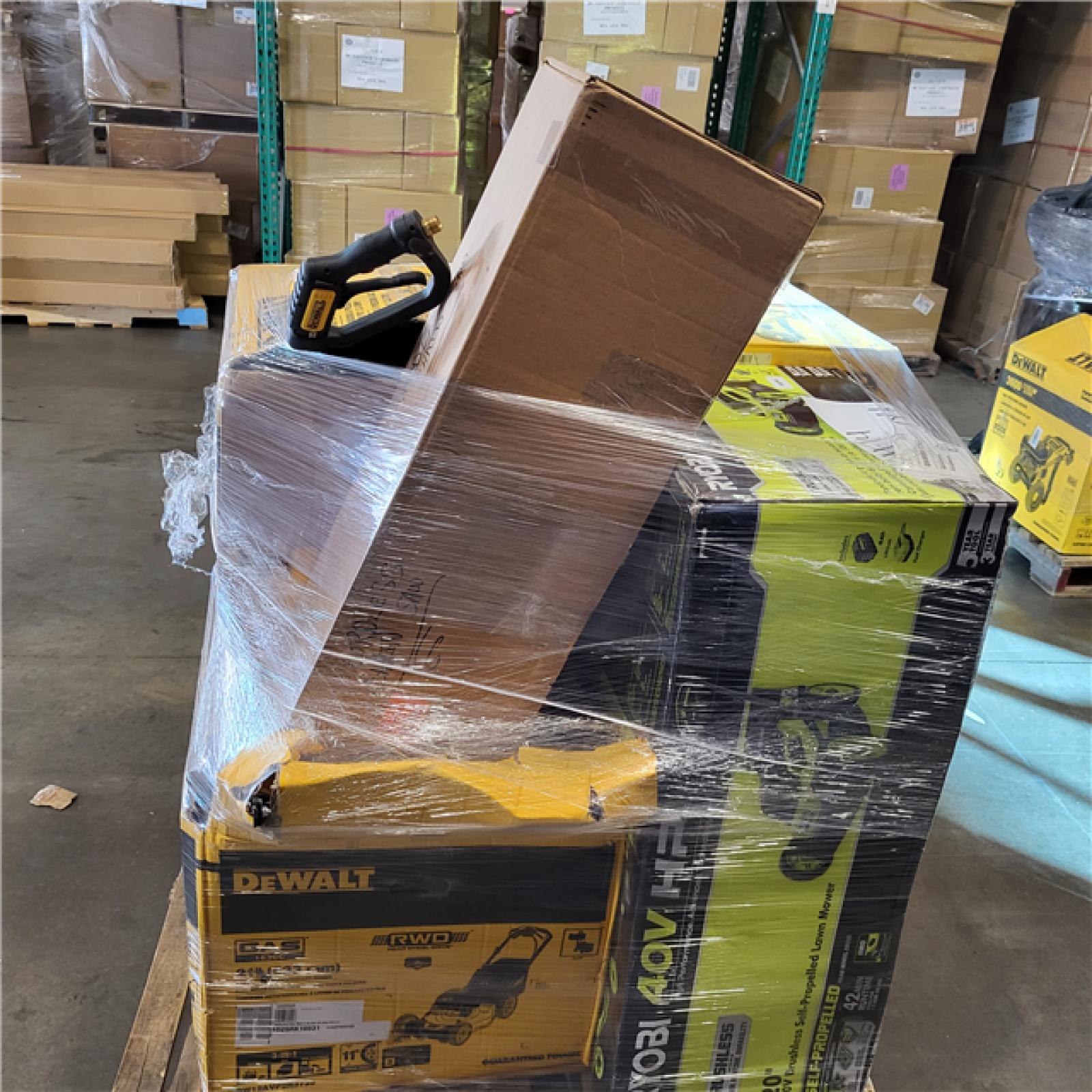 DALLAS LOCATION - AS-IS OUTDOOR POWER EQUIPMENT PALLET