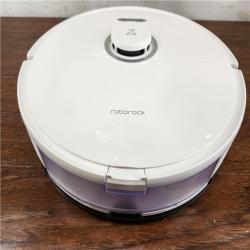 AS-IS Roborock S8 Plus Robotic Self-Emptying Vacuum with LiDAR Navigation - White