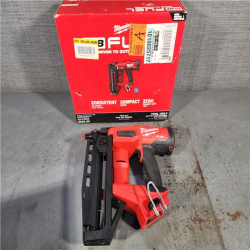 HOUSTON LOCATION - AS-IS Milwaukee Tool Cordless Finish Nail Gun 18 V 3020-20 (TOOL ONLY)