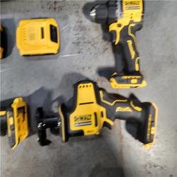 HOUSTON LOCATION - AS-IS (APPEARS LIKE NEW) DEWALT 3 TOOL COMBO KIT W/ (2) BATTERY & CHARGER