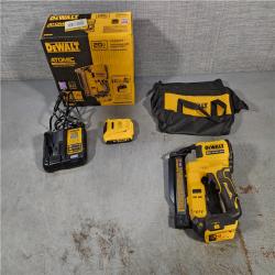 HOUSTON LOCATION - AS-IS DEWALT ATOMIC 20V MAX Lithium Ion Cordless 23 Gauge Pin Nailer Kit with 3.0Ah Battery and Charger