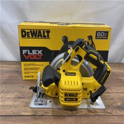 AS-IS DEWALT FLEXVOLT 60V MAX Cordless Brushless 7-1/4 in. Wormdrive Style Circular Saw (Tool Only)