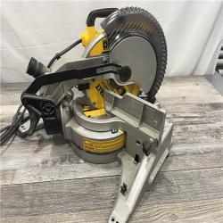 AS-IS DeWalt 15 Amps Corded 10 in. Single Bevel Compound Miter Saw