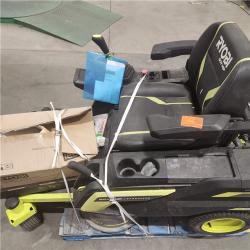 Dallas Location - As-IsRYOBI 80V HP Brushless 30 in.Riding Mower with (2) 80V 10 Ah Batteries and Charger