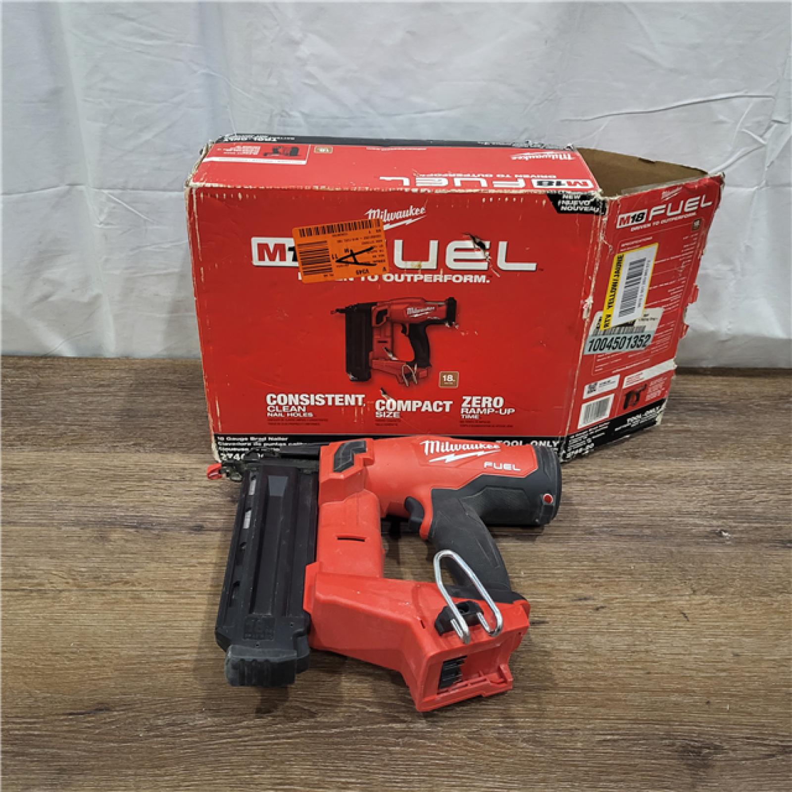 AS-IS Milwaukee M18 Fuel 18V Brushless 18-Gauge Brad Nailer 2746-20 (Bare Tool)