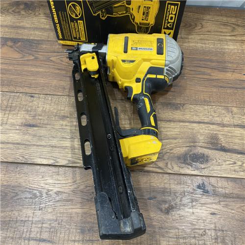 AS IS DEWALT 20-Volt 21Â° Cordless Framing Nailer (Tool-Only)