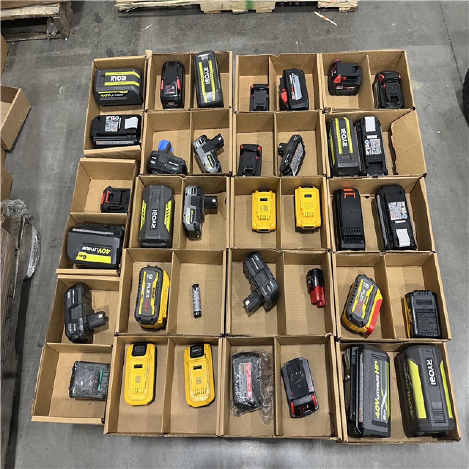 DALLAS LOCATION - AS-IS BATTERY PALLET