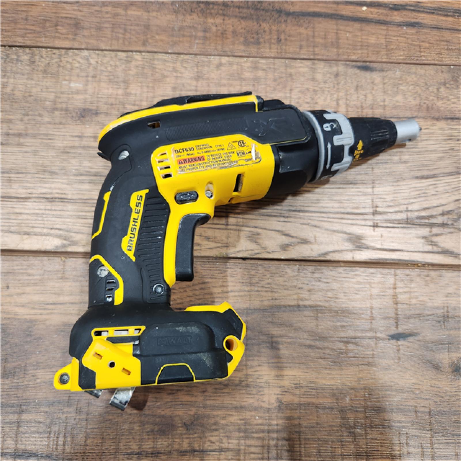 AS-IS DeWalt DCF630B 20V Cordless Brushless Screw Gun (Tool Only)