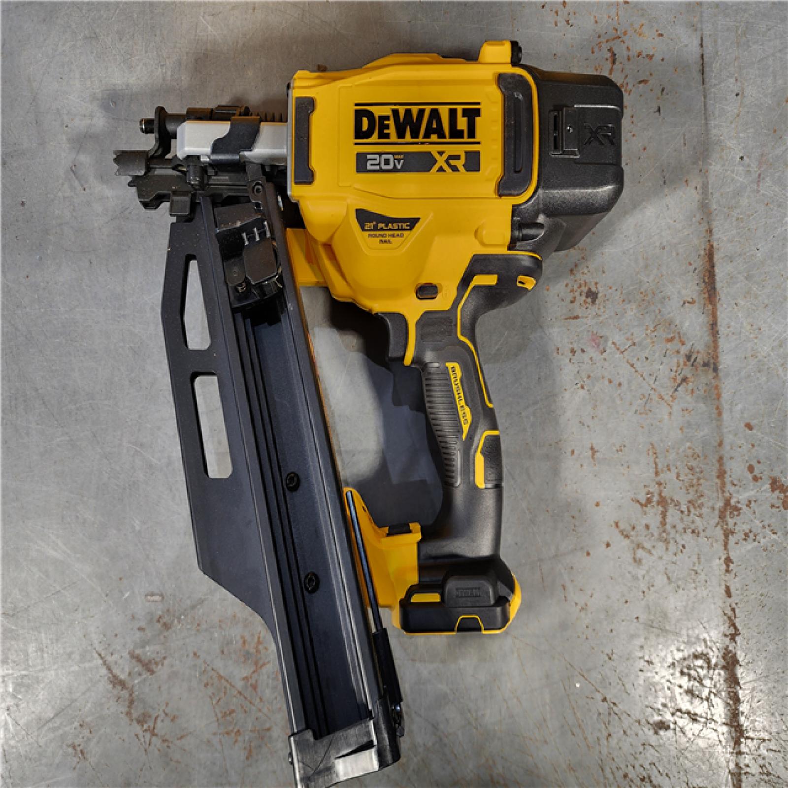 HOUSTON LOCATION - AS-IS DEWALT 20-Volt 21Â° Cordless Framing Nailer (Tool-Only)