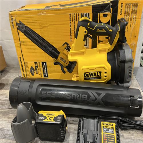 AS-IS DEWALT 20V MAX Brushless Cordless Handheld Axial Leaf Blower Kit