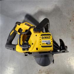 HOUSTON LOCATION - AS-IS DEWALT FLEXVOLT 60V MAX Cordless Brushless 7-1/4 in. Wormdrive Style Circular Saw (Tool Only)