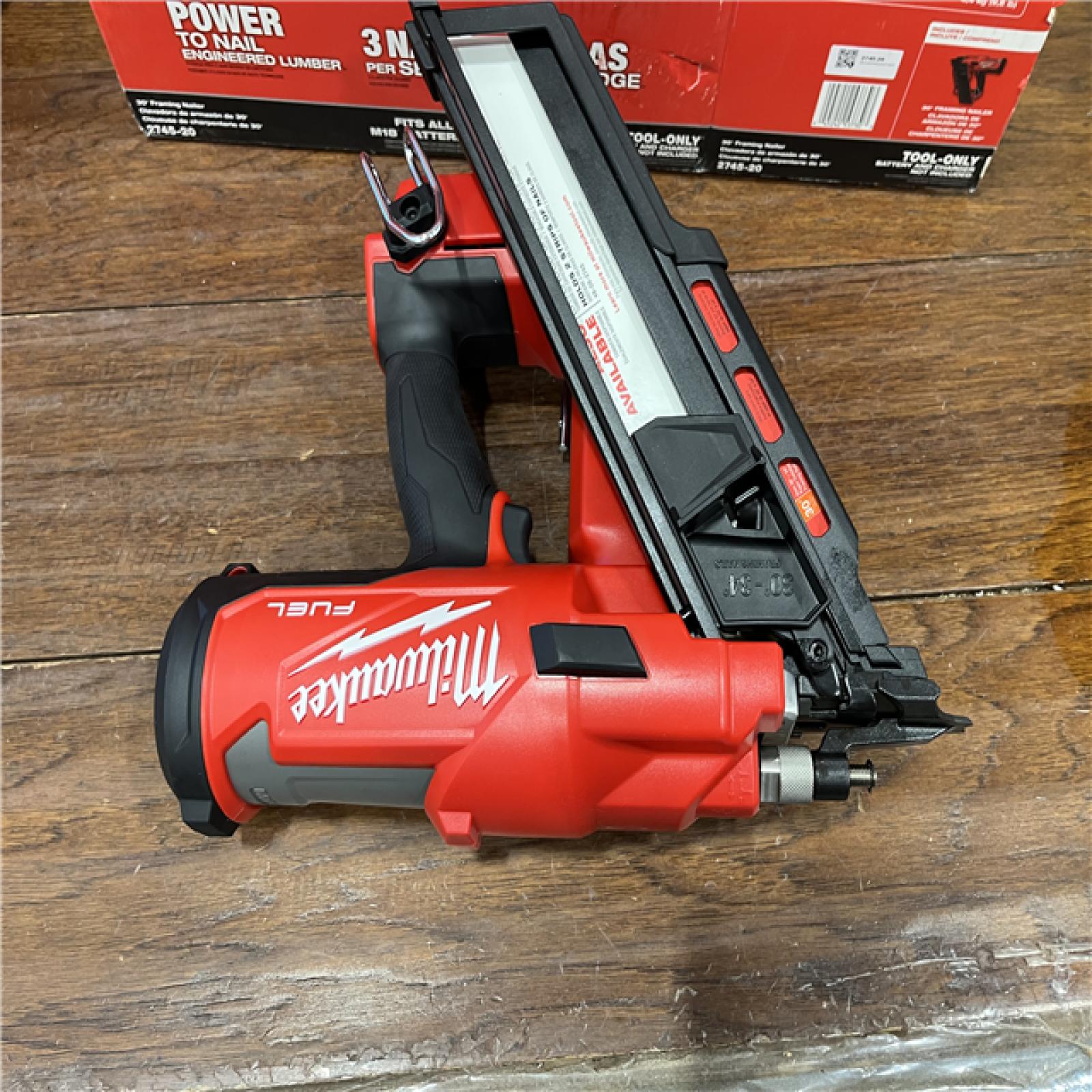 AS-ISMilwaukee M18 FUEL 30 Degree Framing Nailer