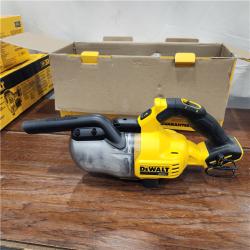 AS-IS DEWALT 20V Lithium-Ion Cordless Dry Hand Vacuum kit  (Tool Only)