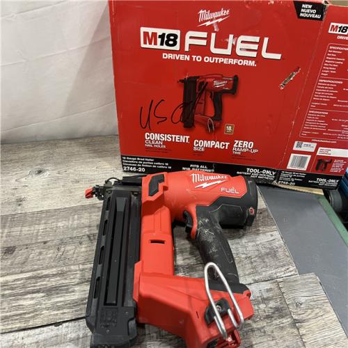 AS-IS Milwaukee M18 Fuel 18V Brushless 18-Gauge Brad Nailer 2746-20 (Bare Tool)