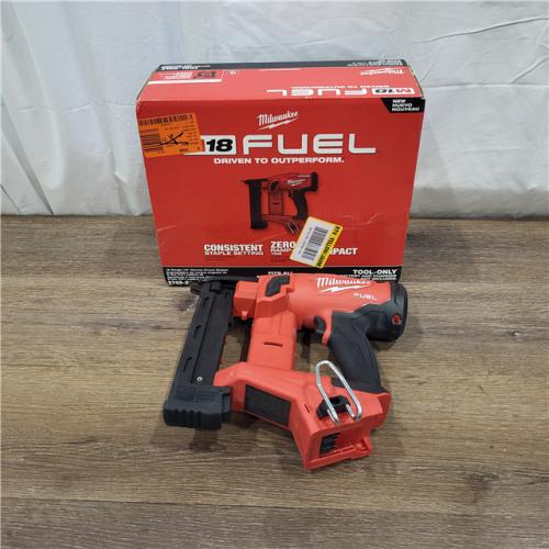 AS-IS M18 FUEL 18-Volt Lithium-Ion Brushless Cordless 18-Gauge 1/4 in. Narrow Crown Stapler (Tool-Only)