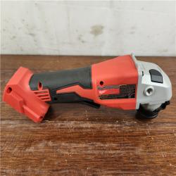 AS-IS Milwaukee M18 Brushless Cordless 4-1/2 / 5 Cut-Off Grinder with Paddle Switch (Tool Only)