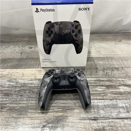 AS-IS Sony PS5 DualSense Wireless Controller - Grey Camouflage