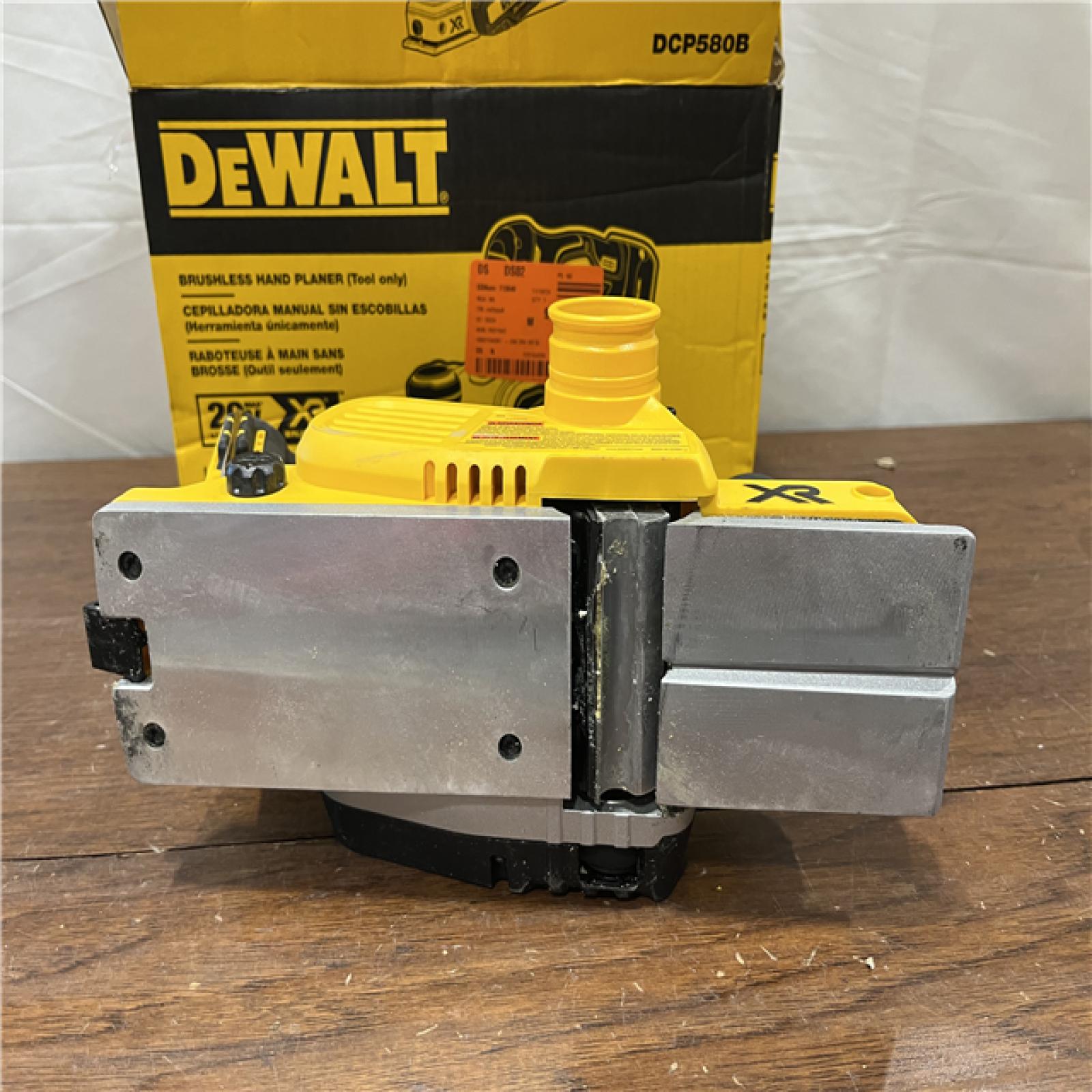 AS-ISDEWALT DCP580B 20V MAX Lithium Ion Brushless Planer