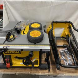 AS IS DEWALT 10 in. 15 Amp 120V Site-Pro Compact Jobsite Table Saw