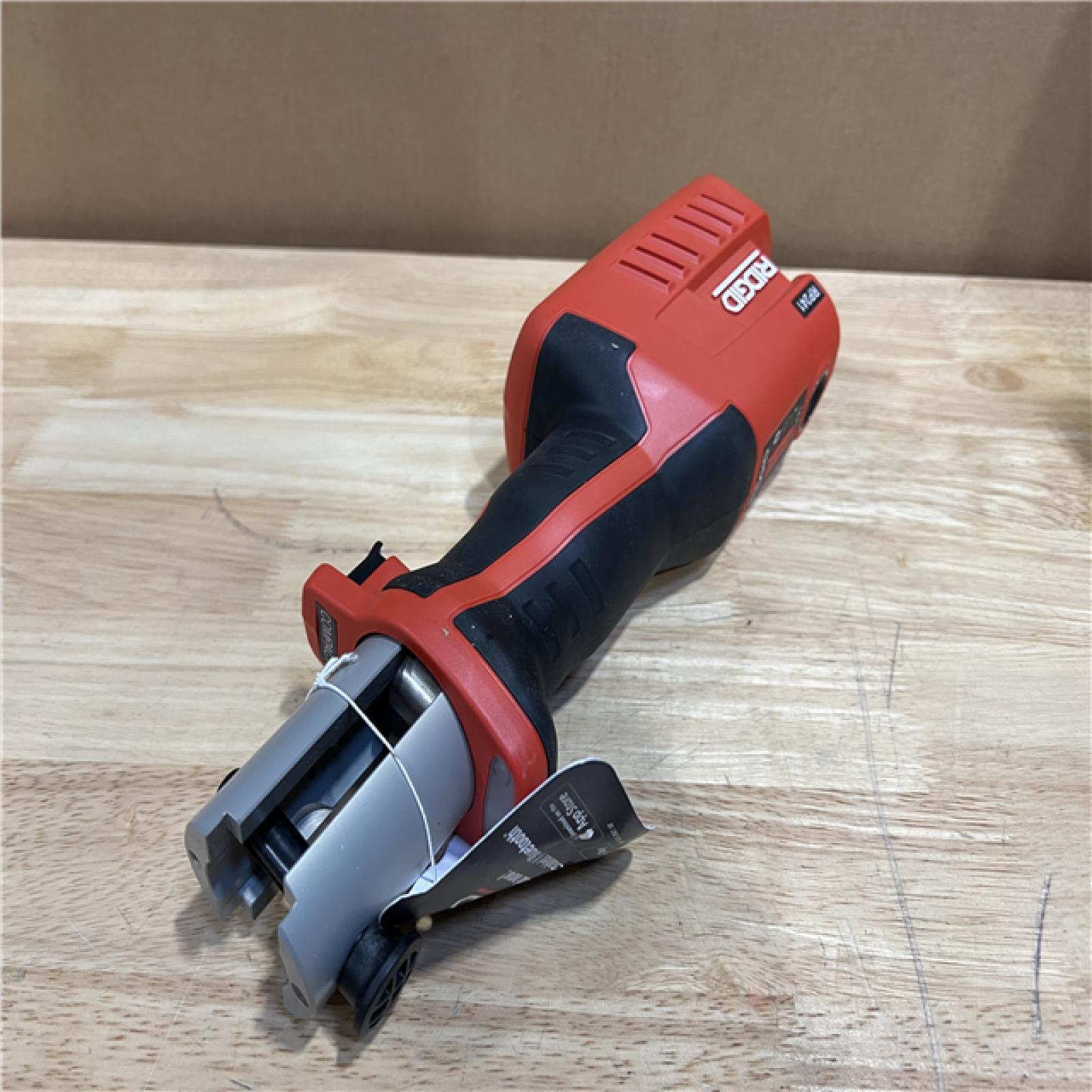 DALLAS LOCATION - RIDGID Press Tool Kit for 1 in. - 1/2 in. Copper & Stainless Fittings with 12V Li-Ion Battery AND TOOL BAG