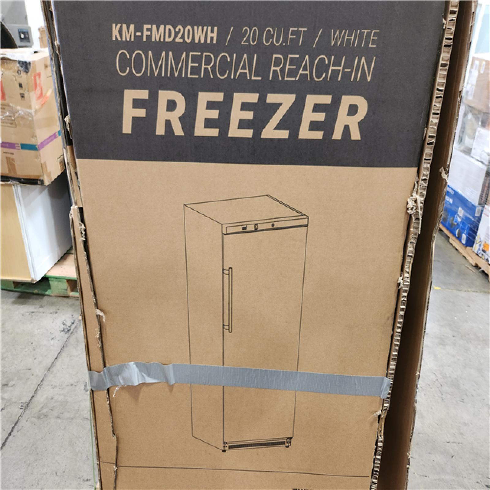 Phoenix Location Kool More 20 cu. ft. Commercial Reach in Refrigerator in White Manual Defrost