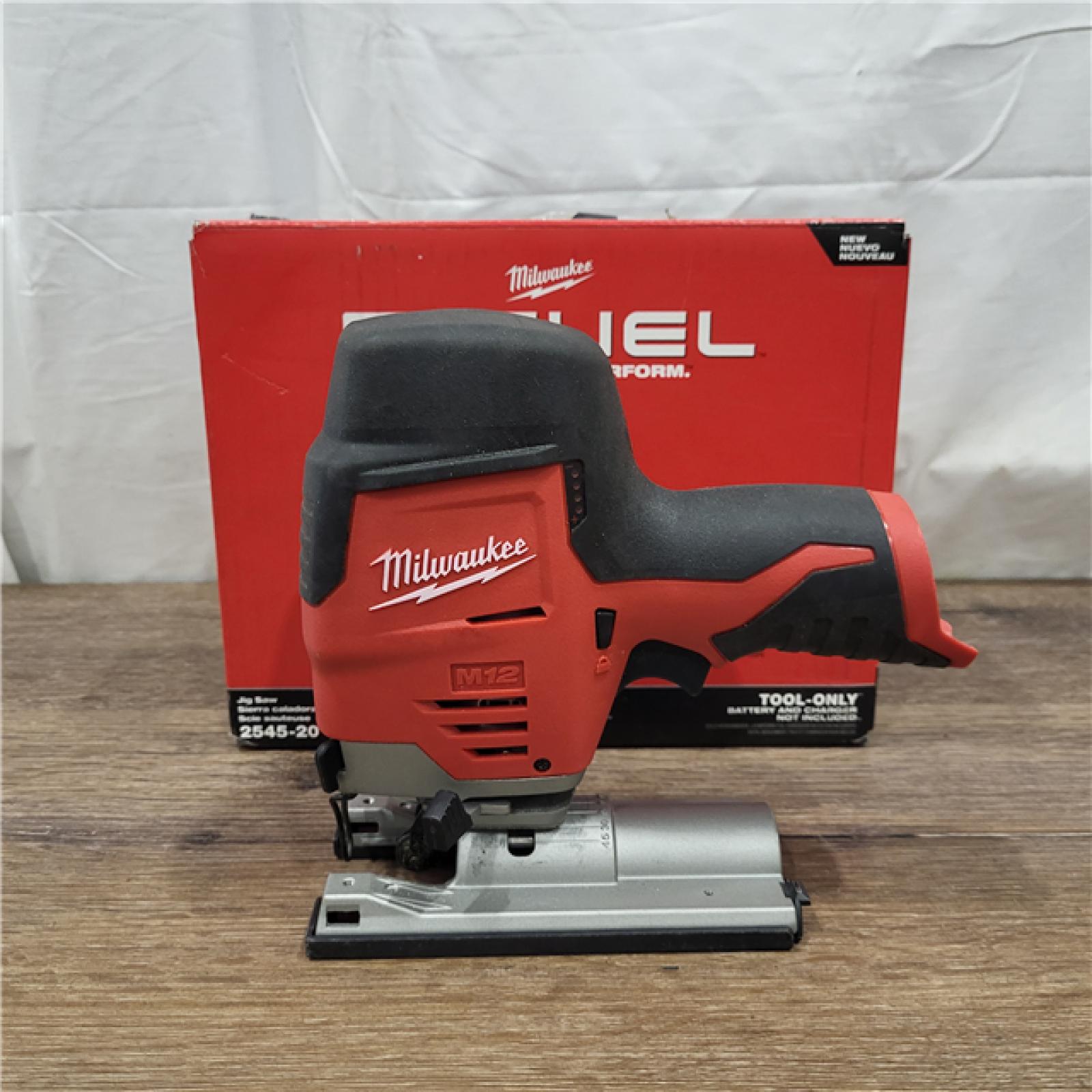 AS-IS Milwaukee 2545-20 12V Lithium-Ion Cordless Jig Saw (Tool-Only)