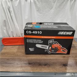 AS-IS 20 in. 50.2 Cc 2-Stroke Gas Rear Handle Chainsaw