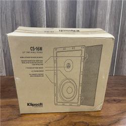 NEW! Klipsch CS-16W In Wall Speaker