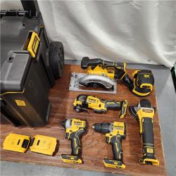 AS-IS Dewalt 20-Volt MAX ToughSystem Lithium-Ion 6-Tool Cordless Combo Kit