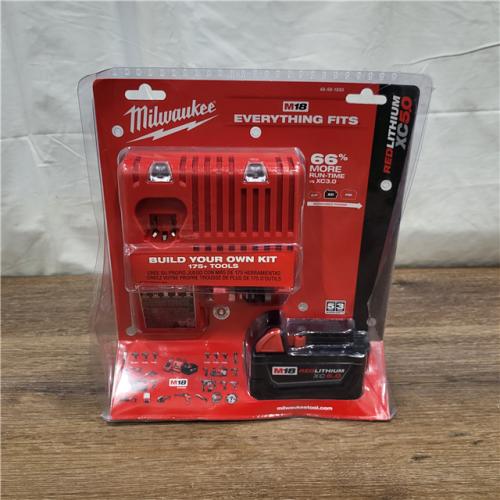 NEW Milwaukee M18 18-Volt Lithium-Ion XC Battery Starter Kit