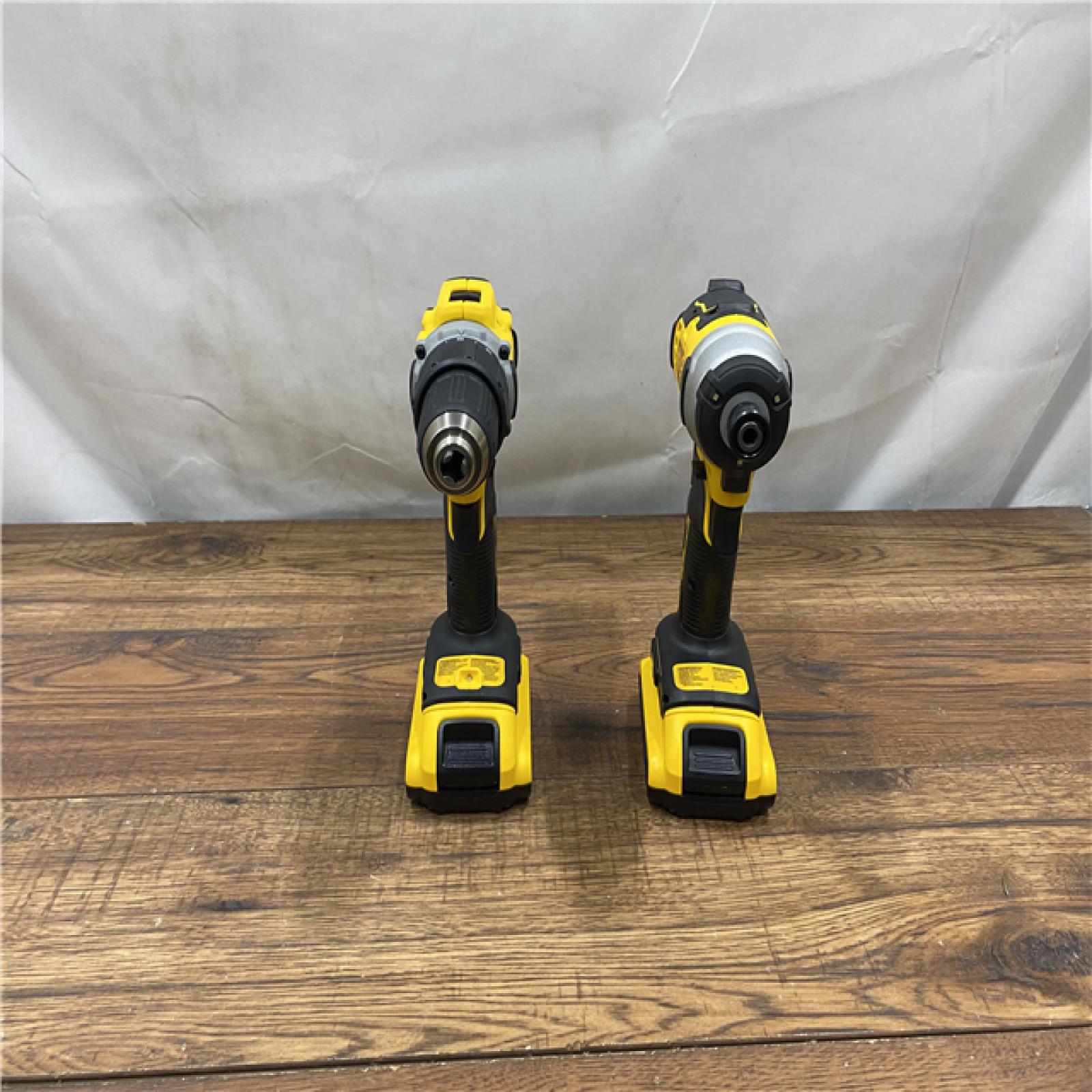 AS-IS  Dewalt DCK225D2 20V MAX ATOMIC Brushless Compact Lithium-Ion 1/2 in. Cordless Drill Driver and 1/4 in. Impact Driver Combo Kit with 2 Batteries 2 Ah