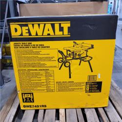 NEW!. DEWALT 10 in. 15 Amp 120V Site-Pro Compact Jobsite Table Saw