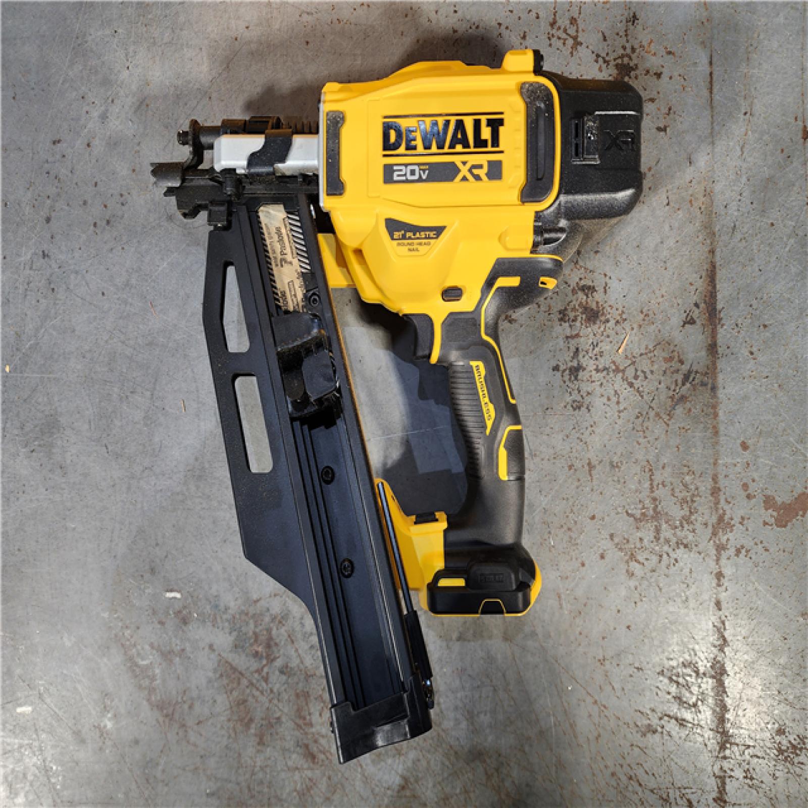 HOUSTON LOCATION - AS-IS DEWALT 20-Volt 21Â° Cordless Framing Nailer (Tool-Only)