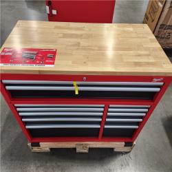 DALLAS LOCATION - Milwaukee Tool Storage 52 in. W Heavy Duty Red Mobile Workbench Cabinet