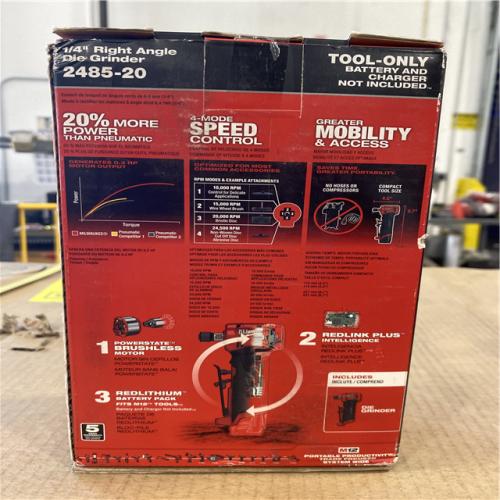 NEW! - Milwaukee M12 FUEL 12V Lithium-Ion Brushless Cordless 1/4 in. Right Angle Die Grinder (Tool-Only)