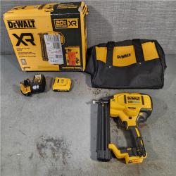 HOUSTON LOCATION - AS-IS DEWALT 20V MAX XR 18 Gauge Brad Nailer Kit