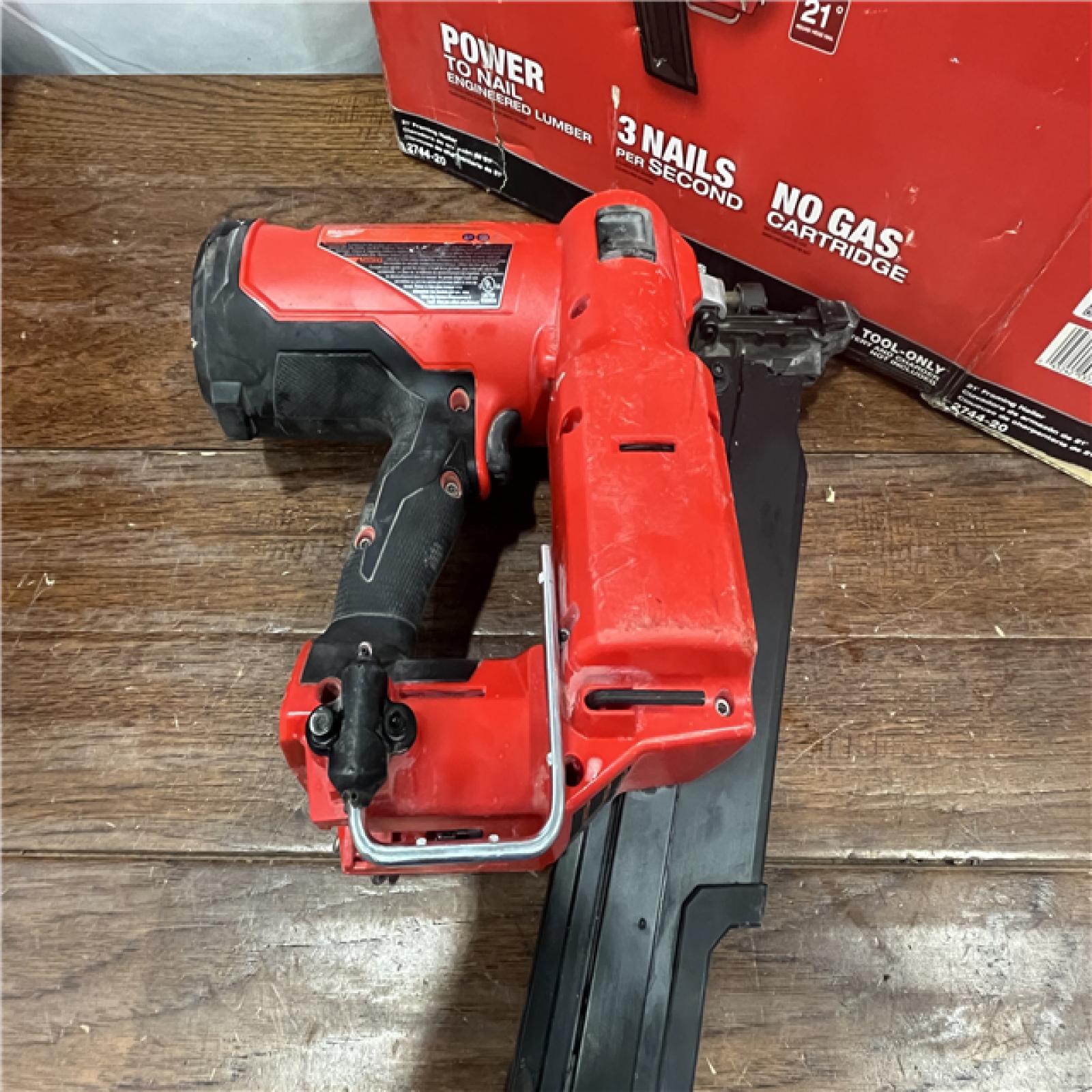 AS-IS Milwaukee 2744-20 M18 FUEL 21-Degree Cordless Framing Nailer (Tool Only)