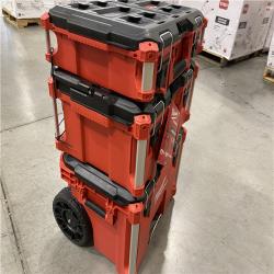 NEW! Milwaukee  Rolling Modular Stackable Tool Box - Red