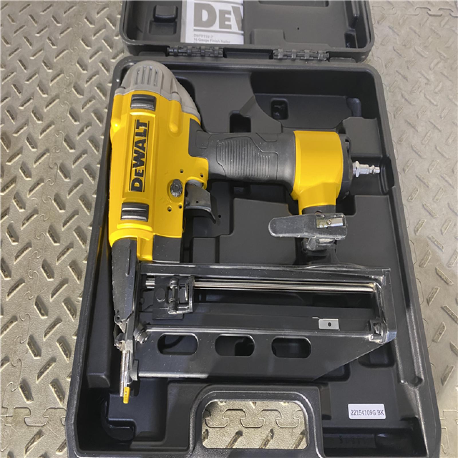 Houston location AS-IS Dewalt-DWFP71917 16 Gauge Precision Point Finish Nailer