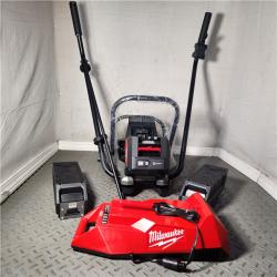 HOUSTON Location-AS-IS-Milwaukee MX FUEL Lithium-Ion Cordless Vibratory Screed with (2) Batteries and Charger APPEARS IN NEW Condition