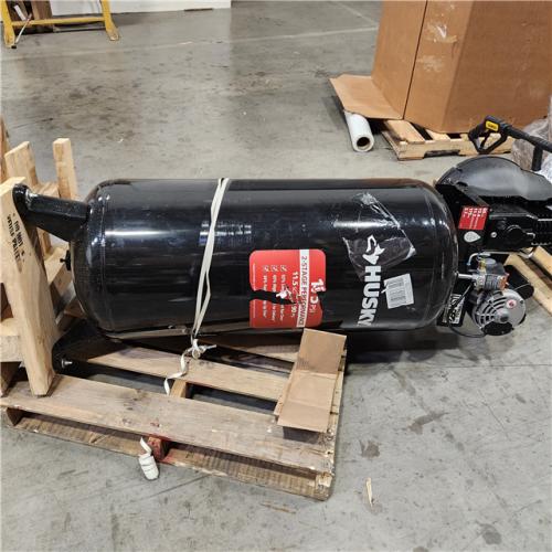 Dallas Location - As-Is Husky 60 Gal. 3.7 HP175 PSI Stationary Electric Air Compressor