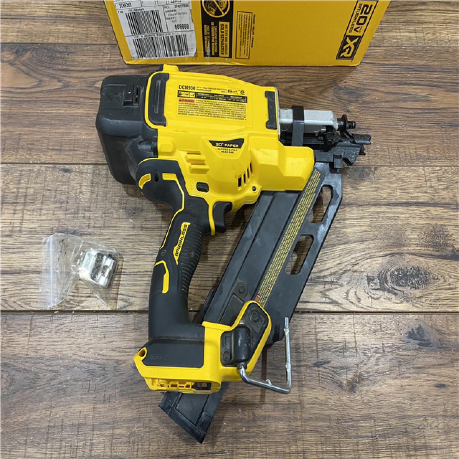 AS IS DEWALT 20-Volt 30Â° Cordless Framing Nailer (Tool-Only)