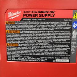 CALIFORNIA NEW MILWAUKEE POWER SUPPLY (2 BATTERIES INCLUDED)