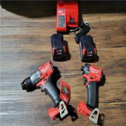 CALIFORNIA NEW MILWAUKEE M18 FUEL 2-TOOL COMBO KIT (2 BATTERIES AND CHARGER INCLUDED)